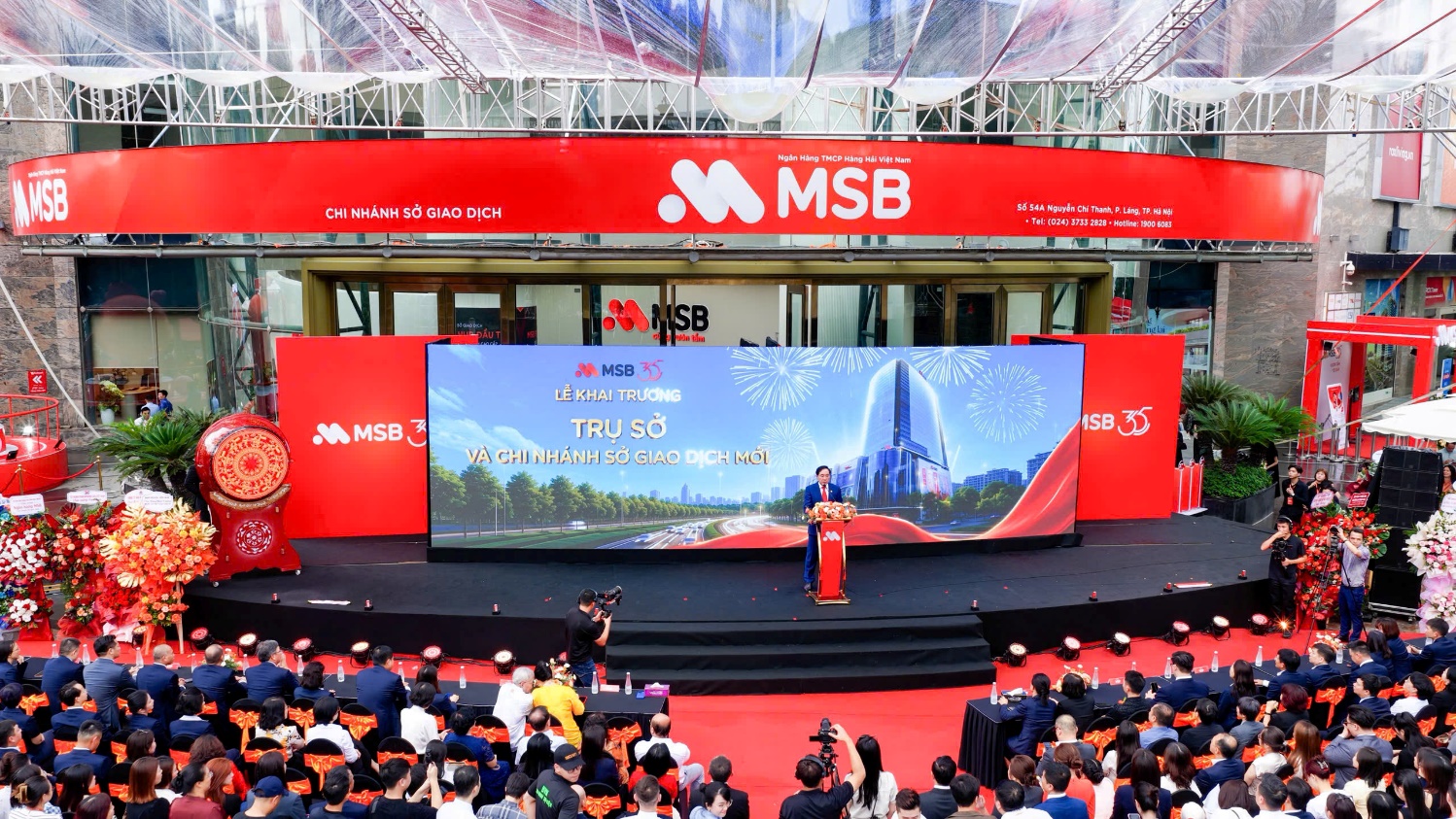MSB khai trương Hội sở ch&iacute;nh v&agrave; Sở Giao Dịch mới, ch&agrave;o mừng 35 năm th&agrave;nh lập - Ảnh 2.
