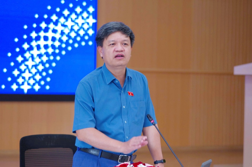 Đo&agrave;n c&ocirc;ng t&aacute;c của Quốc hội khảo s&aacute;t thực tế, l&agrave;m việc tại C&ocirc;ng ty Thủy điện Bu&ocirc;n Kuốp- Ảnh 3.