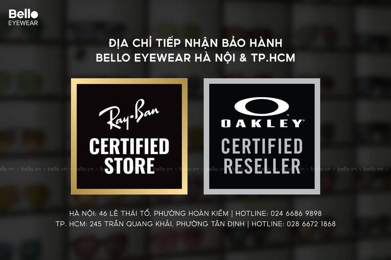 Ch&iacute;nh s&aacute;ch bảo h&agrave;nh k&iacute;nh Ray-Ban, Oakley, Prada, Burberry, Miu Miu,&hellip; ch&iacute;nh h&atilde;ng từ EssilorLuxottica tại Bello Eyewear- Ảnh 4.