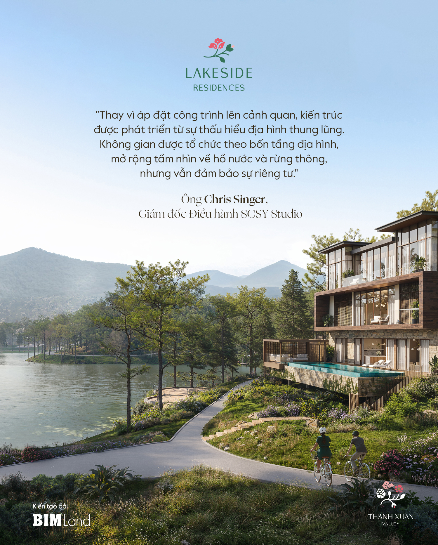 Lakeside Residences: Tuy&ecirc;n ng&ocirc;n &ldquo;Ki&ecirc;u h&atilde;nh thầm lặng&rdquo; từ những bậc thầy kiến tạo quốc tế - Ảnh 1.