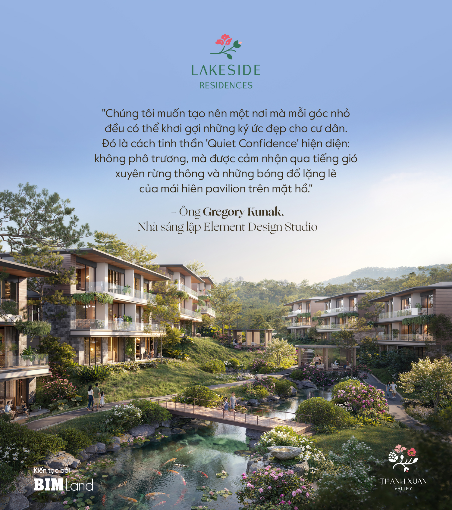 Lakeside Residences: Tuy&ecirc;n ng&ocirc;n &ldquo;Ki&ecirc;u h&atilde;nh thầm lặng&rdquo; từ những bậc thầy kiến tạo quốc tế - Ảnh 5.