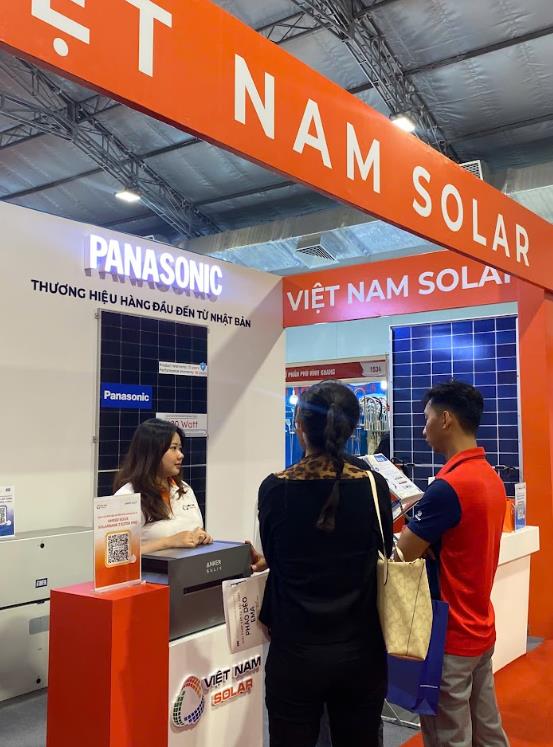 Tấm pin mặt trời Panasonic c&oacute; mặt tại Triển L&atilde;m Vietbuild 2026 - Ảnh 2.