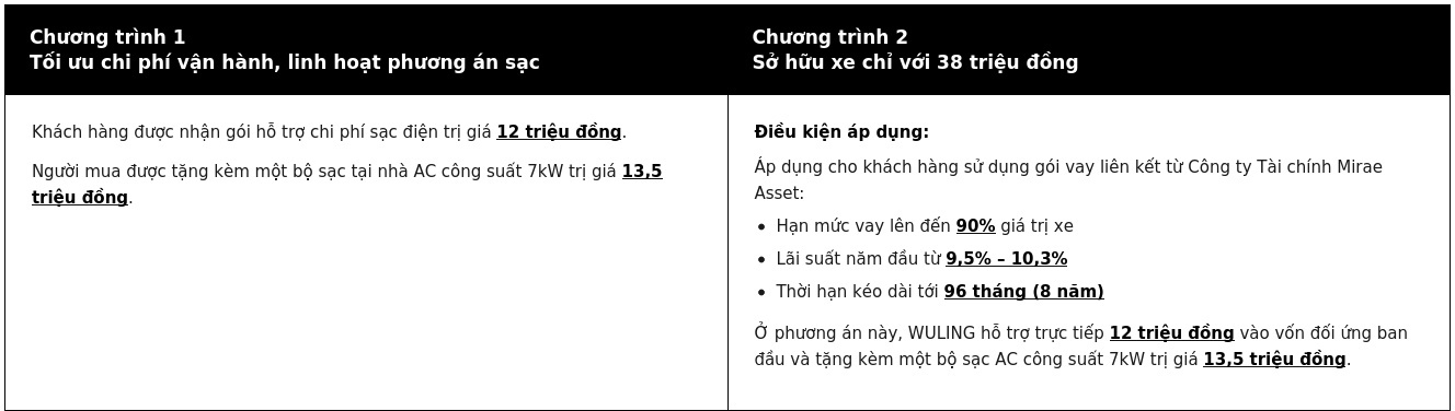 WULING tung loạt giải ph&aacute;p t&agrave;i ch&iacute;nh v&agrave; ưu đ&atilde;i lớn trong th&aacute;ng 7- Ảnh 1.