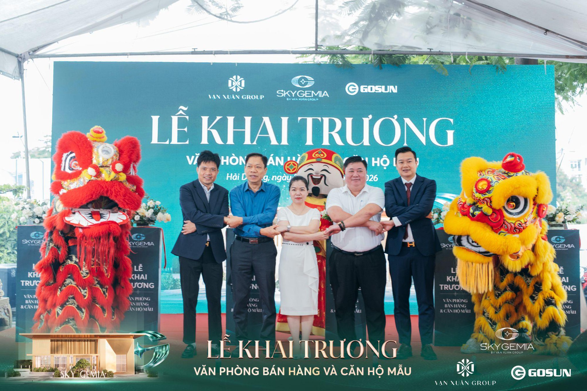Sky Gemia ch&iacute;nh thức khai trương Văn ph&ograve;ng b&aacute;n h&agrave;ng v&agrave; căn hộ mẫu- Ảnh 2.