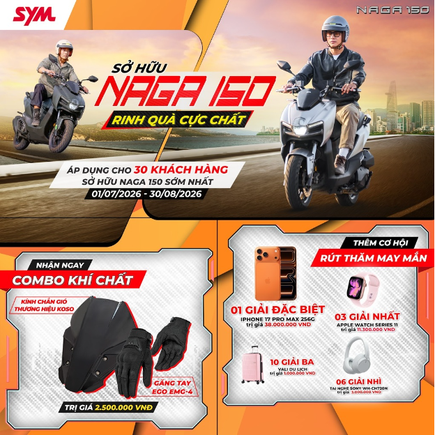 NAGA 150: Phi&ecirc;u chất phố thị, bản lĩnh dặm trường - Ảnh 3.