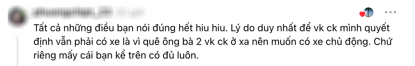Mua ô tô vì nghĩ sẽ tiện, 1 năm sau người vợ Đà Nẵng quyết định bán: "Ai giống tôi thì nên cân nhắc trước khi xuống tiền"- Ảnh 7.