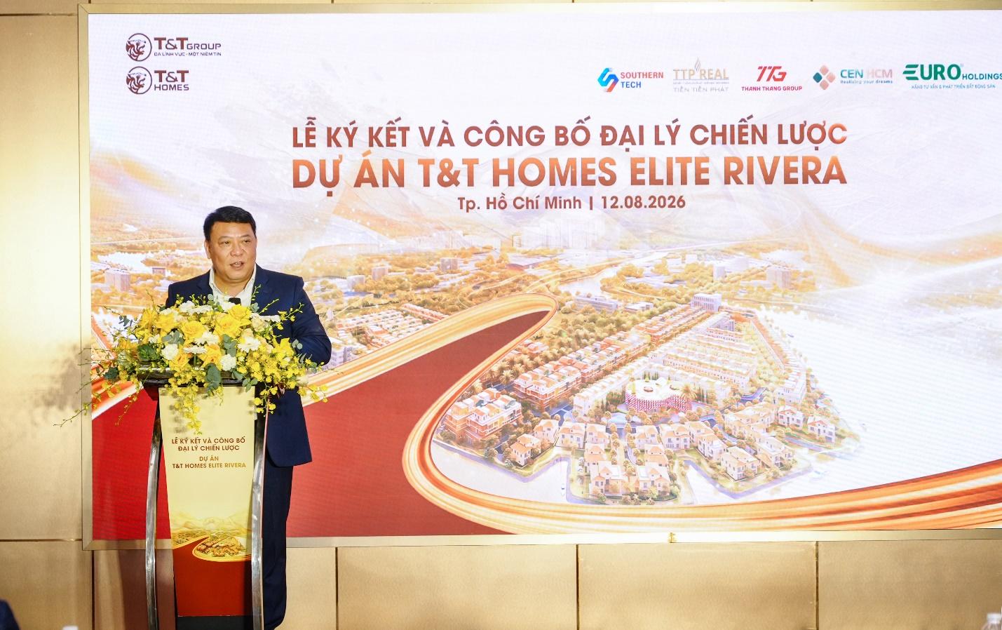 Quy tụ 5 đại lý chiến lược, T&T Homes Elite Rivera tăng tốc ra thị trường - Ảnh 1.