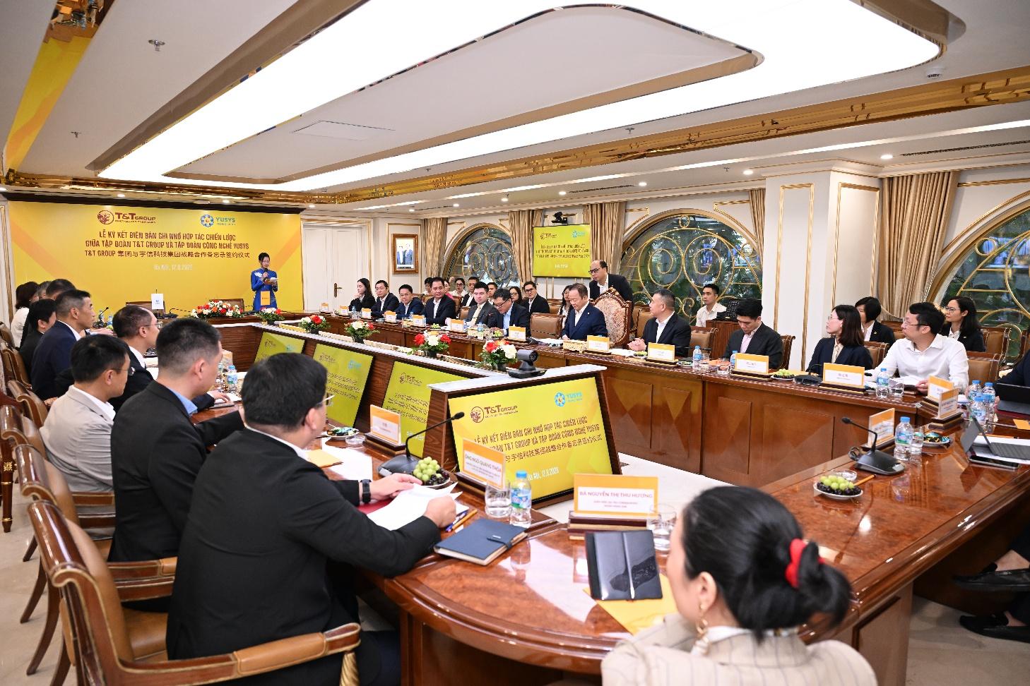 T&T Group v&agrave; Yusys hướng tới li&ecirc;n doanh c&ocirc;ng nghệ t&agrave;i ch&iacute;nh, tham vọng vươn tầm ASEAN - Ảnh 1.