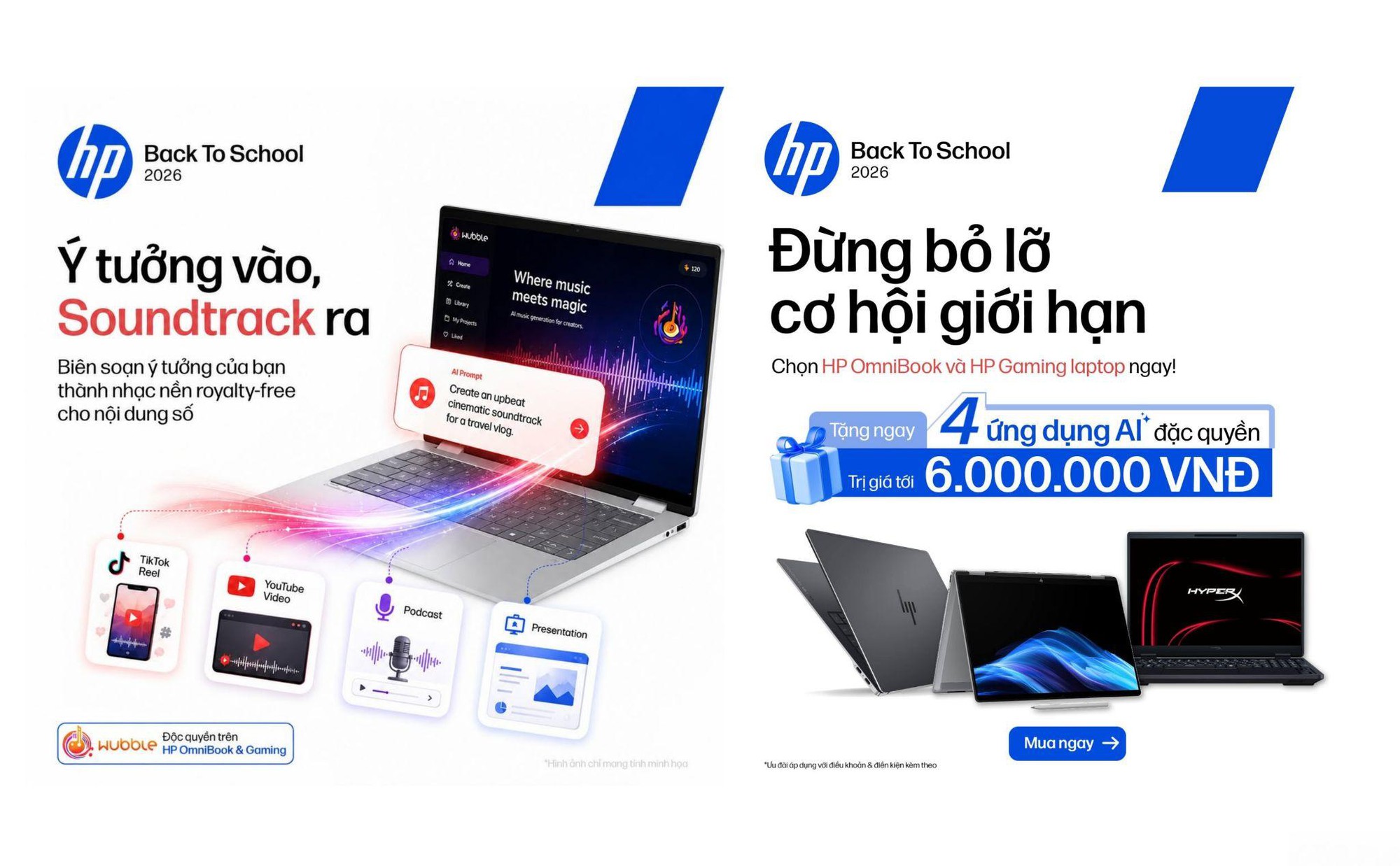 Mua HP OmniBook/Gaming nhận 4 ứng dụng AI miễn phí - Ảnh 3.