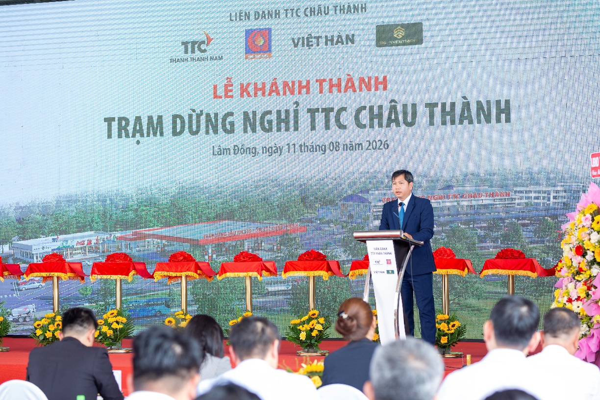 Khánh thành Trạm dừng nghỉ TTC Châu Thành trên tuyến cao tốc Vĩnh Hảo – Phan Thiết - Ảnh 1.