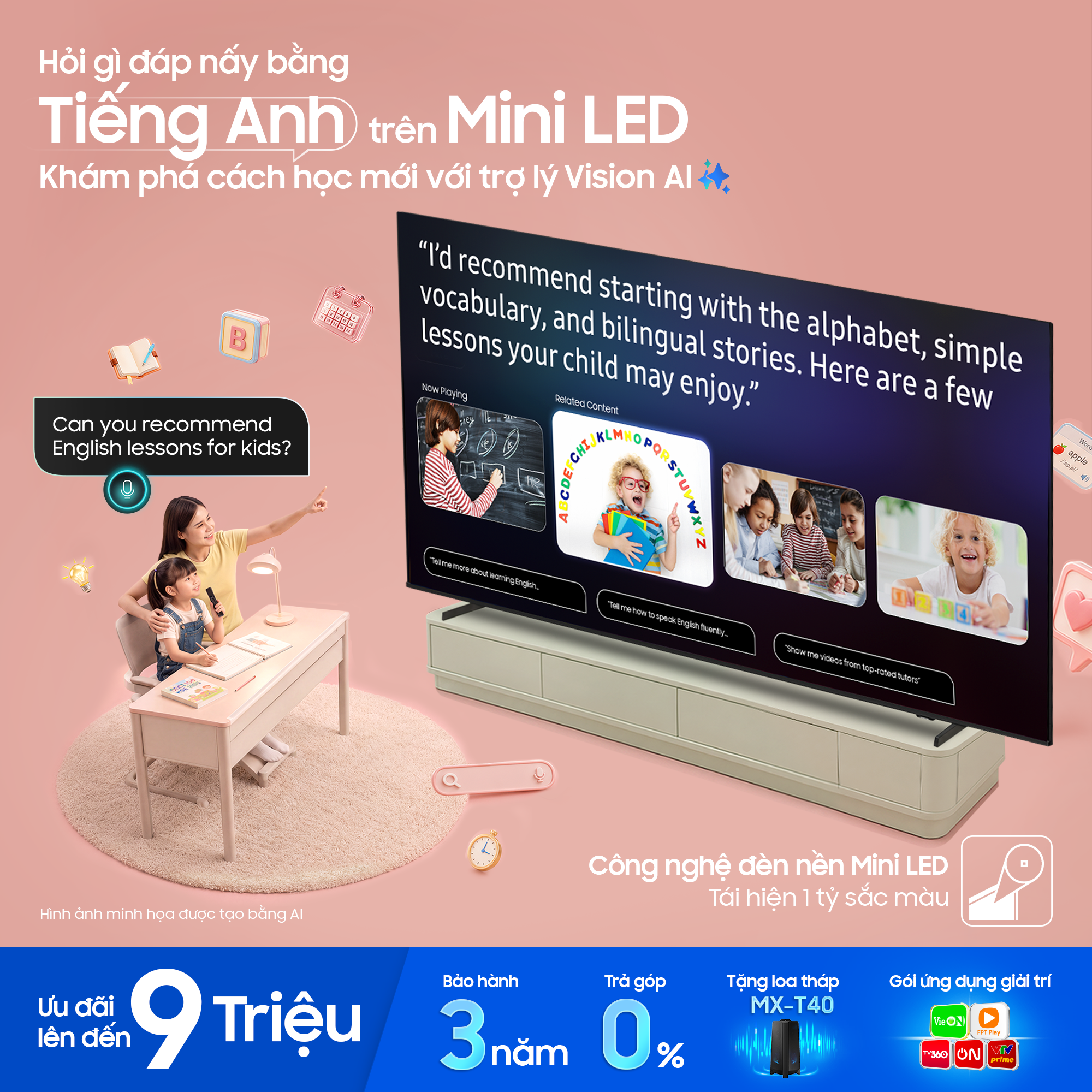 Từ Yoga đến nấu ăn, học mọi kỹ năng dễ dàng với trợ lý VAC trên Samsung AI TV - Ảnh 1.