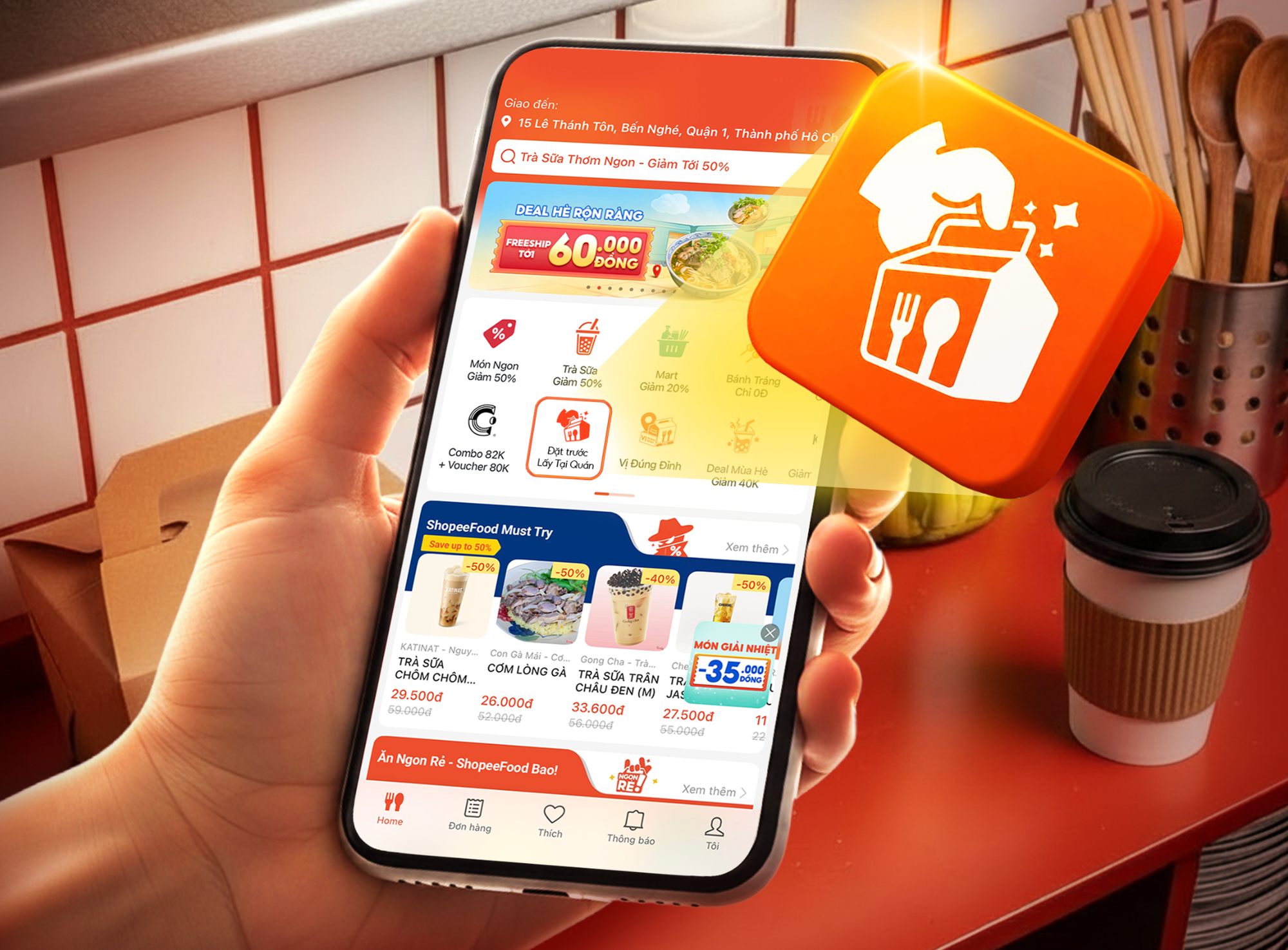 ShopeeFood triển khai “Đặt trước, lấy tại quán”, thêm lựa chọn đặt món cho người dùng - Ảnh 2.