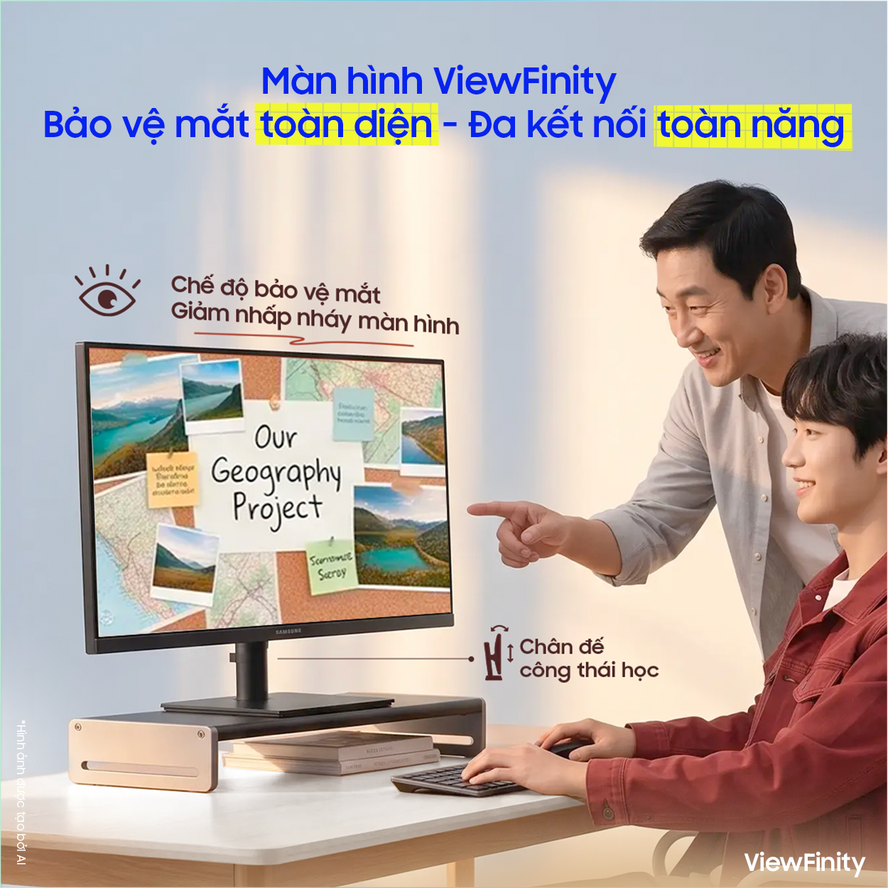Lựa chọn màn hình lớn, bảo vệ mắt toàn diện cho con mùa tựu trường- Ảnh 4.