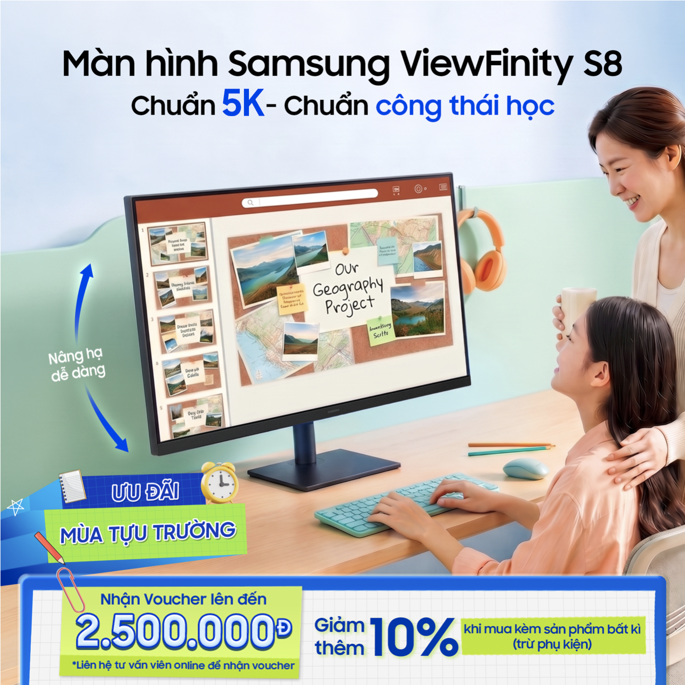 Lựa chọn màn hình lớn, bảo vệ mắt toàn diện cho con mùa tựu trường- Ảnh 5.