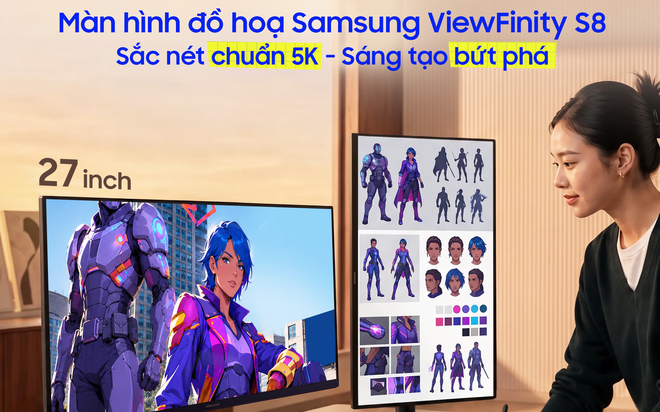 Lựa chọn màn hình lớn, bảo vệ mắt toàn diện cho con mùa tựu trường- Ảnh 1.