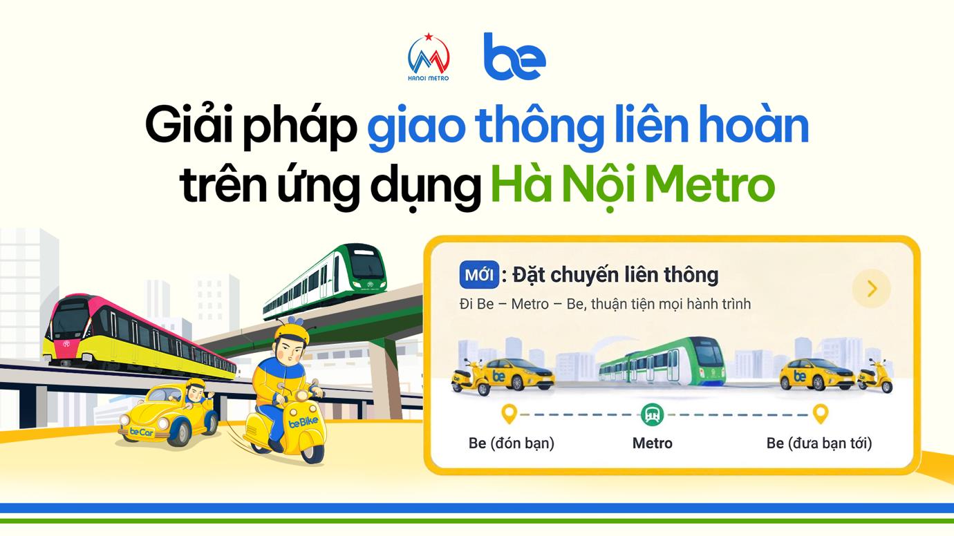 Be Group tiên phong tích hợp Metro, hiện thực hóa mô hình MaaS tại Việt Nam- Ảnh 1.