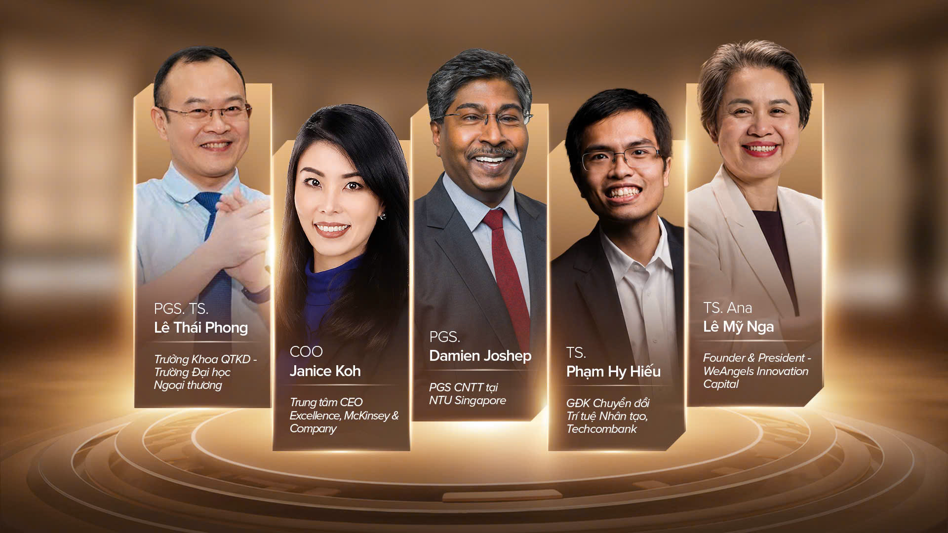 Đấu trường AI Kinh doanh - The NextX: chuyên gia quốc tế từ McKinsey, NTU Singapore, cựu Open AI … làm giám khảo cho vòng chung kết- Ảnh 1.