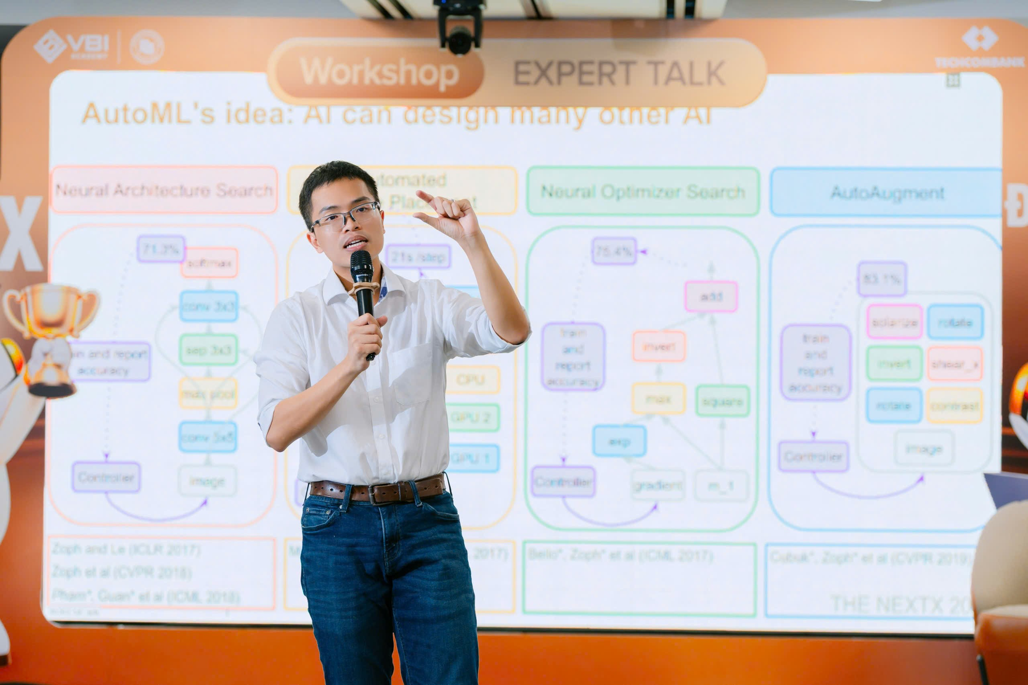 Đấu trường AI Kinh doanh - The NextX: chuyên gia quốc tế từ McKinsey, NTU Singapore, cựu Open AI … làm giám khảo cho vòng chung kết- Ảnh 2.