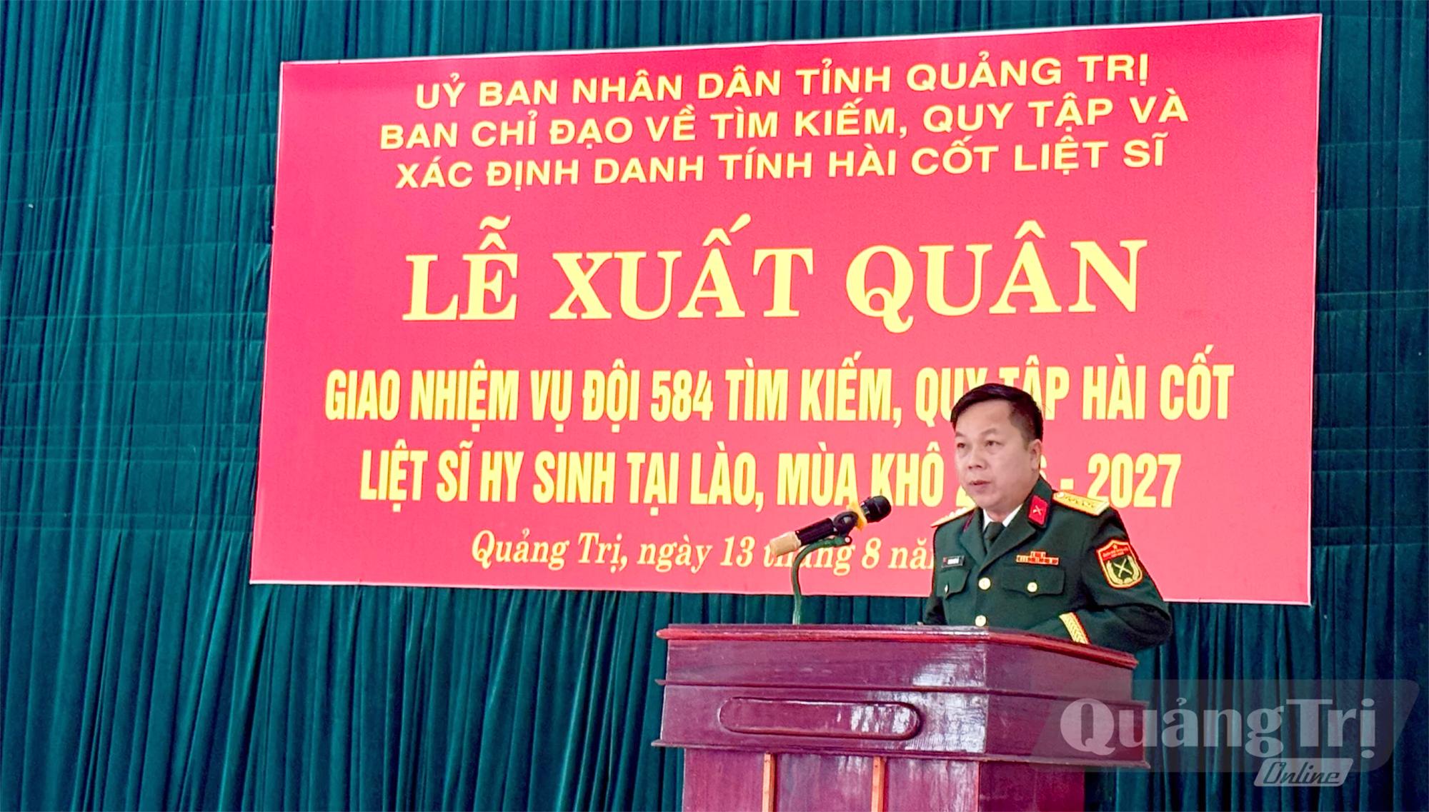 Đưa anh h&ugrave;ng về với đất mẹ: Tỉnh Quảng Trị xuất qu&acirc;n t&igrave;m kiếm, quy tập h&agrave;i cốt liệt sĩ hy sinh tại L&agrave;o m&ugrave;a kh&ocirc; 2026 - 2027 - Ảnh 1.