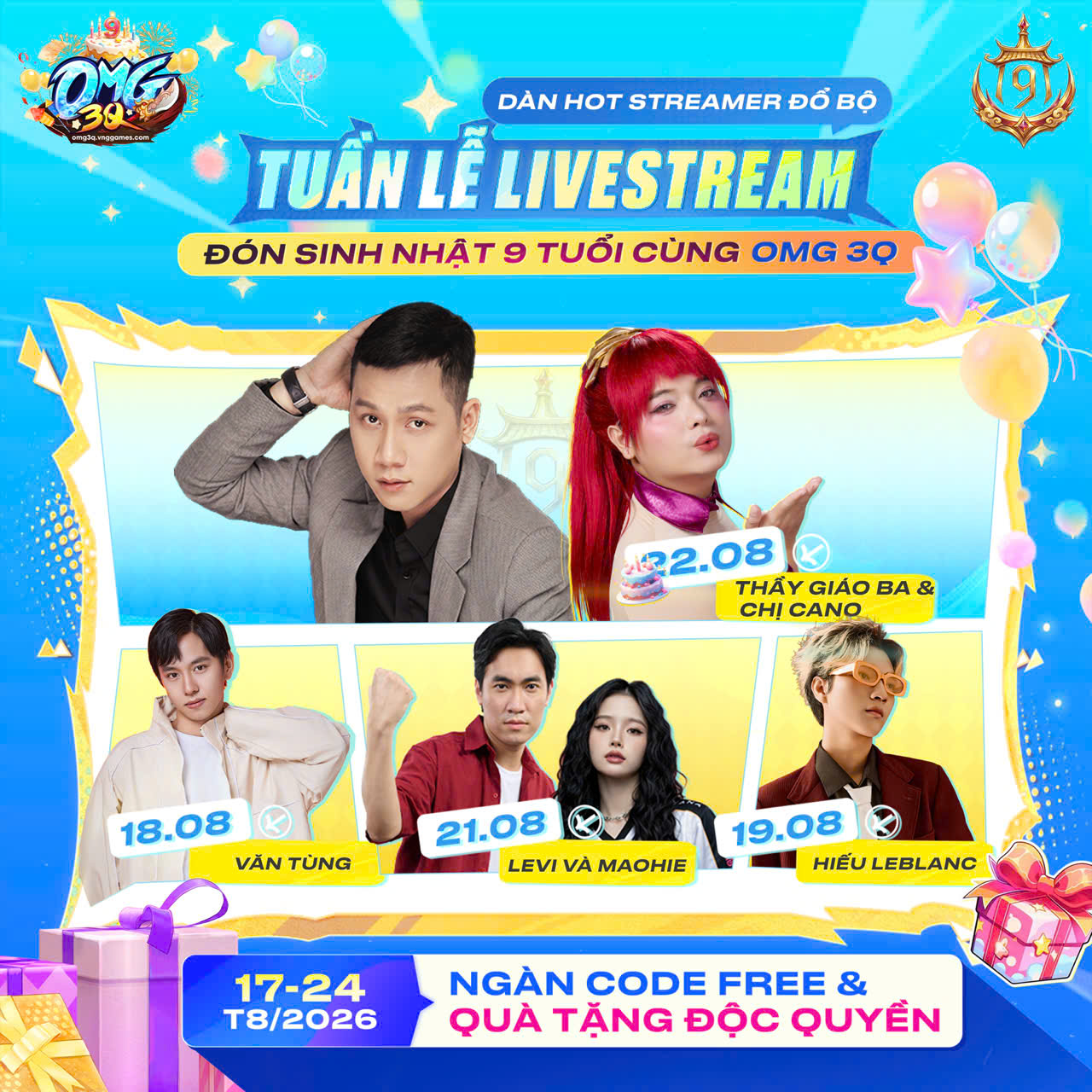 Chị Ca Nô hóa Anh Nhi cực chấn động, cùng Tiktoker Lạnh Lùng Nhất Tiktok quẩy hết mình trong TVC sinh nhật 9 tuổi OMG 3Q - Ảnh 6.