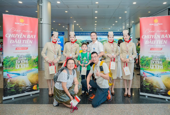 Sun PhuQuoc Airways đưa Đồng Hới gia nhập mạng bay nội địa, thúc đẩy liên kết Bắc Trung Bộ- Ảnh 3.
