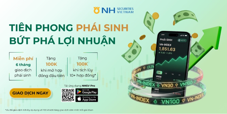 Chứng khoán NH Việt Nam ra mắt giao dịch Chứng khoán Phái sinh - Ảnh 1.