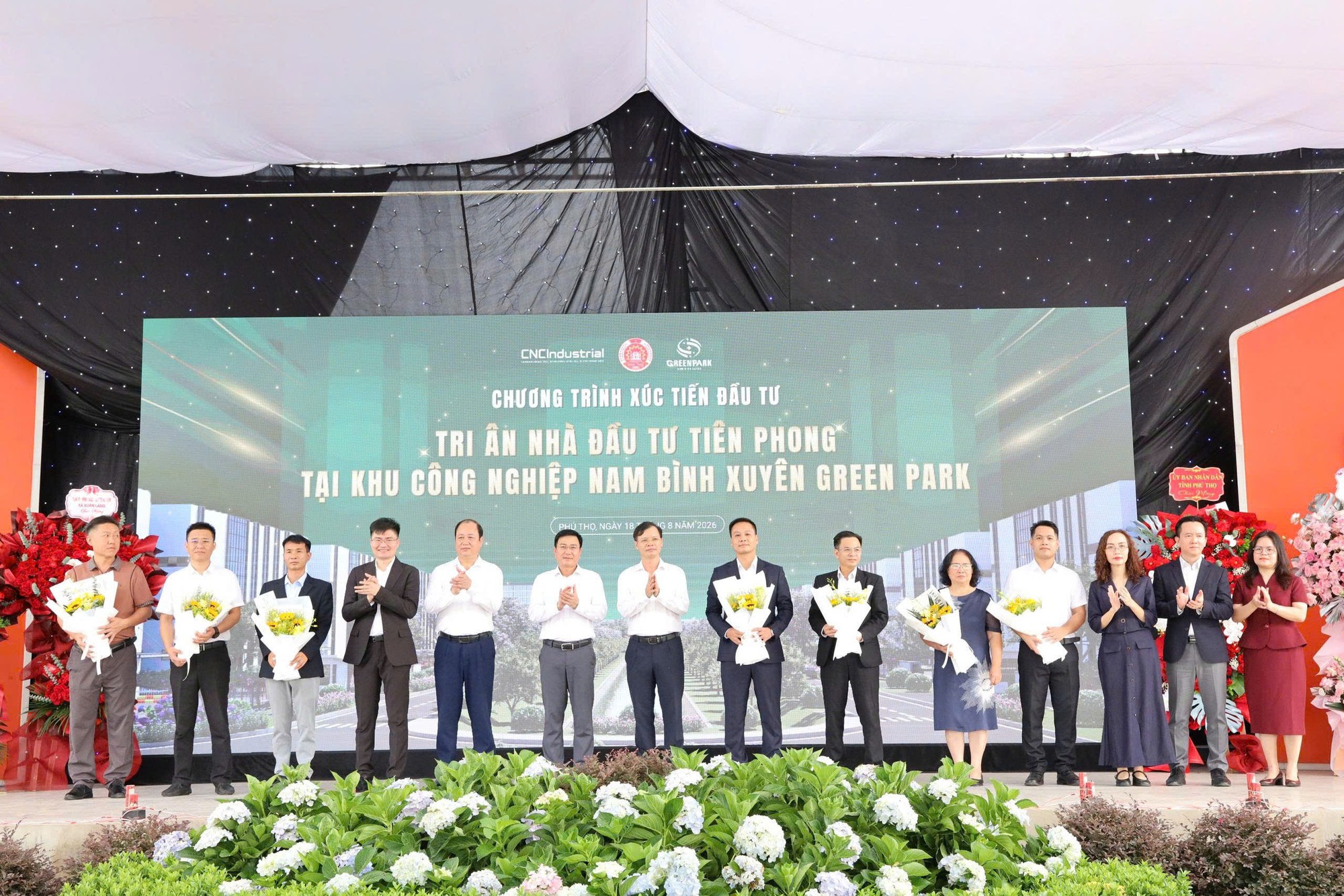 Tập đo&agrave;n CNCTech kh&aacute;nh th&agrave;nh hạ tầng giai đoạn 1 KCN Nam B&igrave;nh Xuy&ecirc;n Green Park gần 300 ha tại Ph&uacute; Thọ - Ảnh 6.