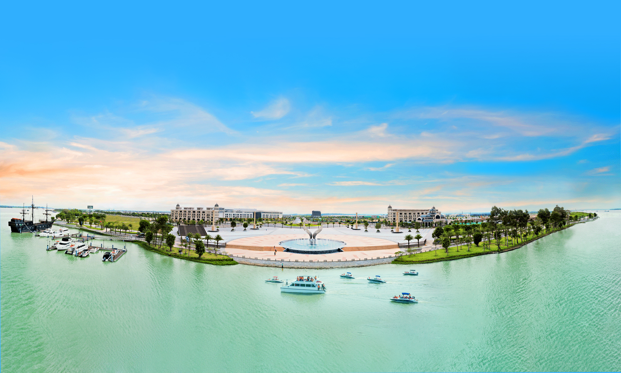 Novaland c&ugrave;ng đối t&aacute;c ng&acirc;n h&agrave;ng, nh&agrave; thầu đẩy mạnh ho&agrave;n thiện Aqua City - Ảnh 1.