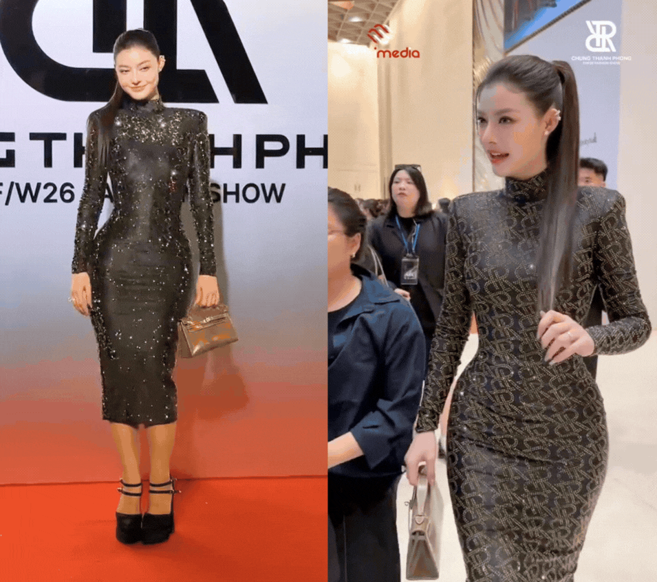 Lona Kiều Loan được khen bùng nổ visual, nghi vấn "độ" body cấp tốc ập đến- Ảnh 1.