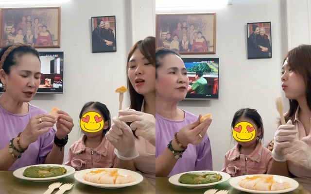 NSND Lan Hương và con dâu ăn “bánh dẻo thị phi” bất ngờ gặp chuyện thị phi ngay trên sóng, phải lên tiếng- Ảnh 1.