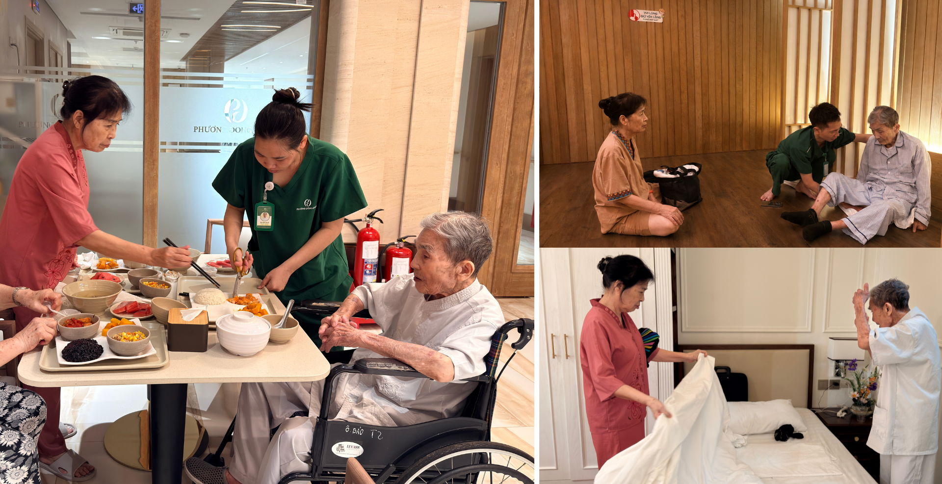 Người con 70 tuổi vẫn chăm cha 101 tuổi: Hành trình viết tiếp chữ Hiếu tại Phương Đông Asahi - Ảnh 1.