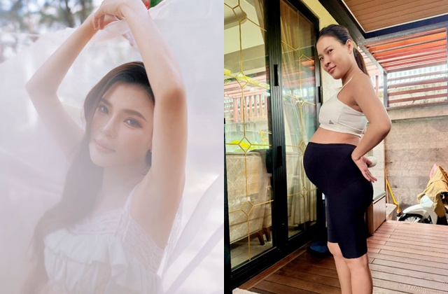 Th&uacute;y Diễm mang bầu lần 2 tăng 18kg, được &ocirc;ng x&atilde; khen "bầu đẹp nhất trong cuộc đời" - Ảnh 1.