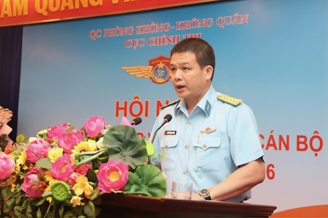 Cục Ch&iacute;nh trị Qu&acirc;n chủng Ph&ograve;ng kh&ocirc;ng-Kh&ocirc;ng qu&acirc;n tổ chức tập huấn nghiệp vụ c&ocirc;ng t&aacute;c C&aacute;n bộ năm 2026 - Ảnh 1.