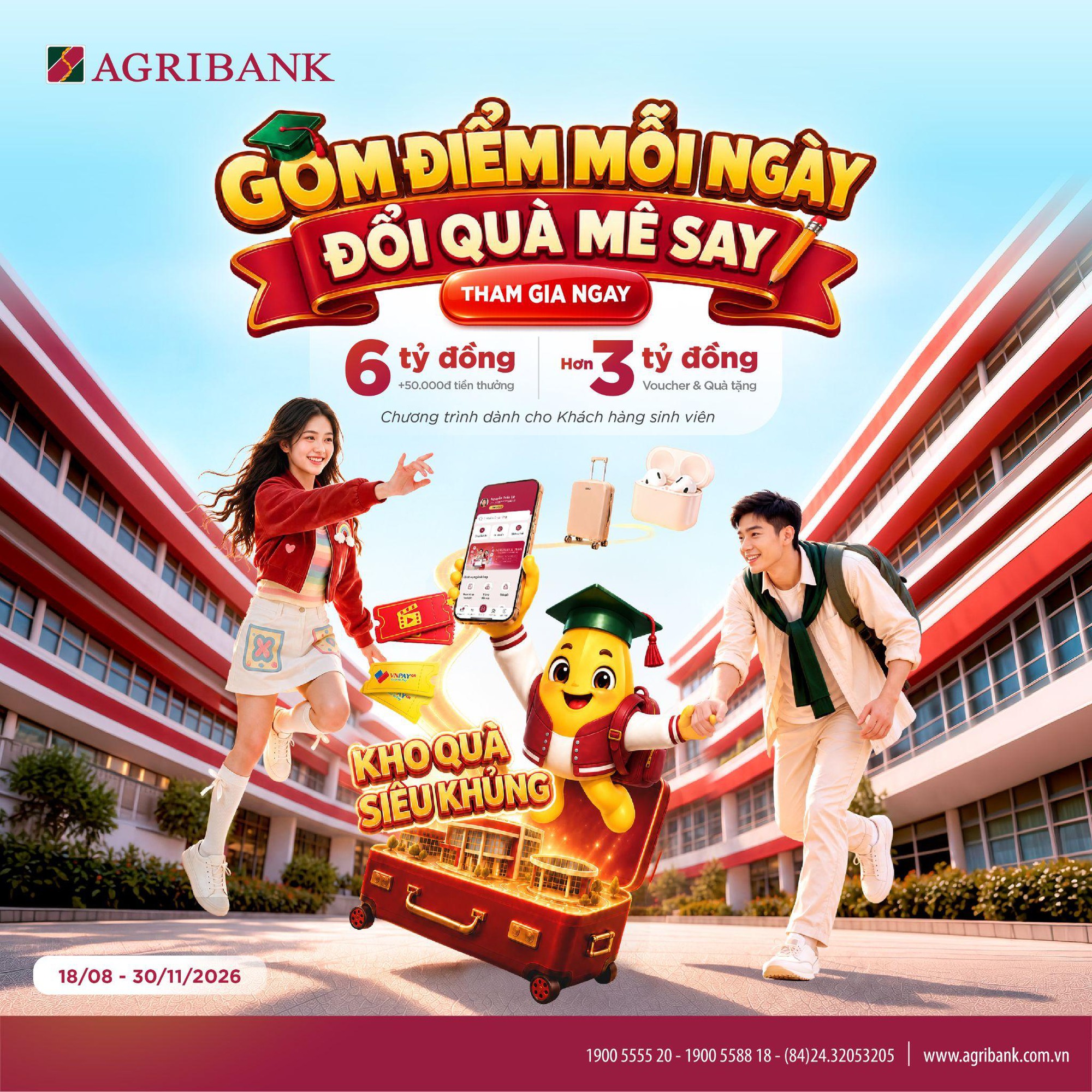 &rlm;Agribank d&agrave;nh hơn 9 tỷ đồng ưu đ&atilde;i sinh vi&ecirc;n nh&acirc;n dịp khai trường&rlm; - Ảnh 2.