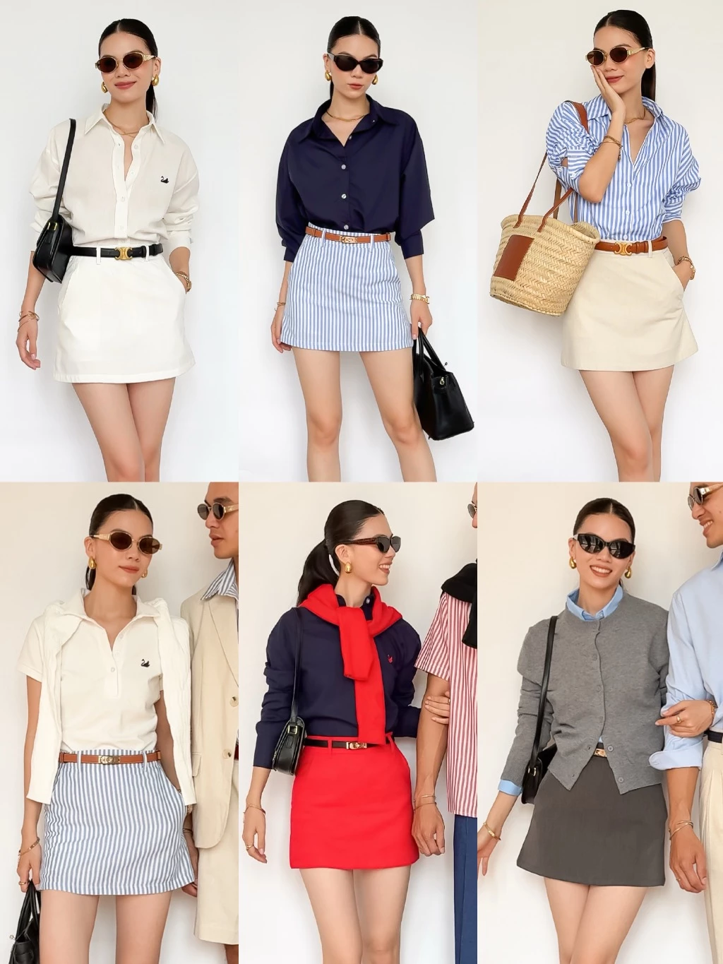 Kh&ocirc;ng cần mua sắm nhiều, chỉ cần diện ch&acirc;n v&aacute;y x&aacute;m l&agrave; đẹp cả tuần theo đ&uacute;ng style "old money"- Ảnh 8.