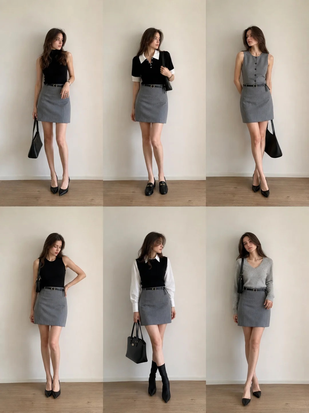 Kh&ocirc;ng cần mua sắm nhiều, chỉ cần diện ch&acirc;n v&aacute;y x&aacute;m l&agrave; đẹp cả tuần theo đ&uacute;ng style "old money"- Ảnh 1.