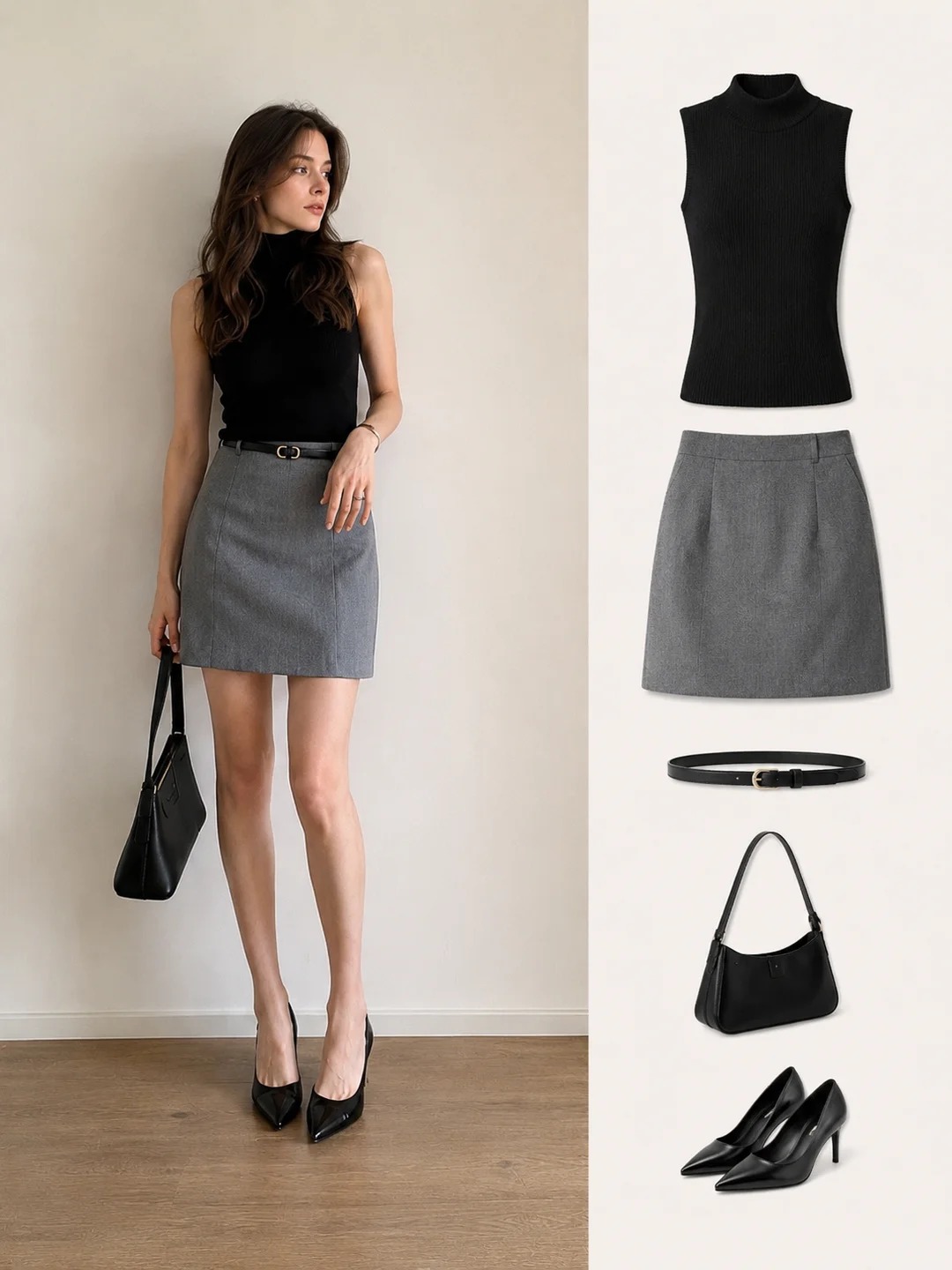 Kh&ocirc;ng cần mua sắm nhiều, chỉ cần diện ch&acirc;n v&aacute;y x&aacute;m l&agrave; đẹp cả tuần theo đ&uacute;ng style "old money"- Ảnh 2.