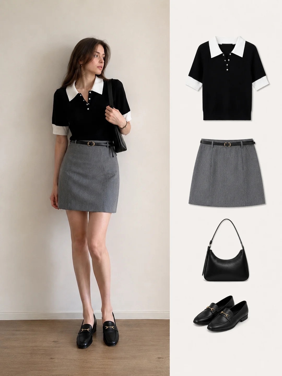 Kh&ocirc;ng cần mua sắm nhiều, chỉ cần diện ch&acirc;n v&aacute;y x&aacute;m l&agrave; đẹp cả tuần theo đ&uacute;ng style "old money"- Ảnh 7.