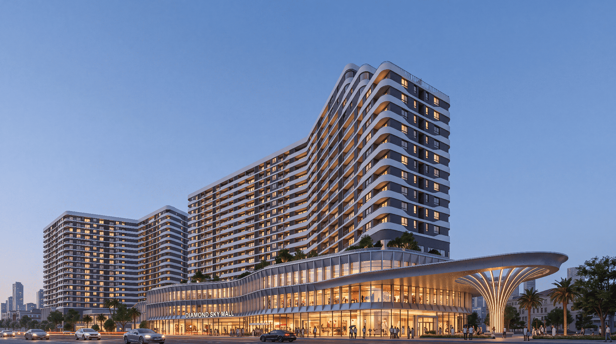 Hạ tầng tỷ đô khởi công quanh căn hộ cao cấp Diamond Sky - Ảnh 1.