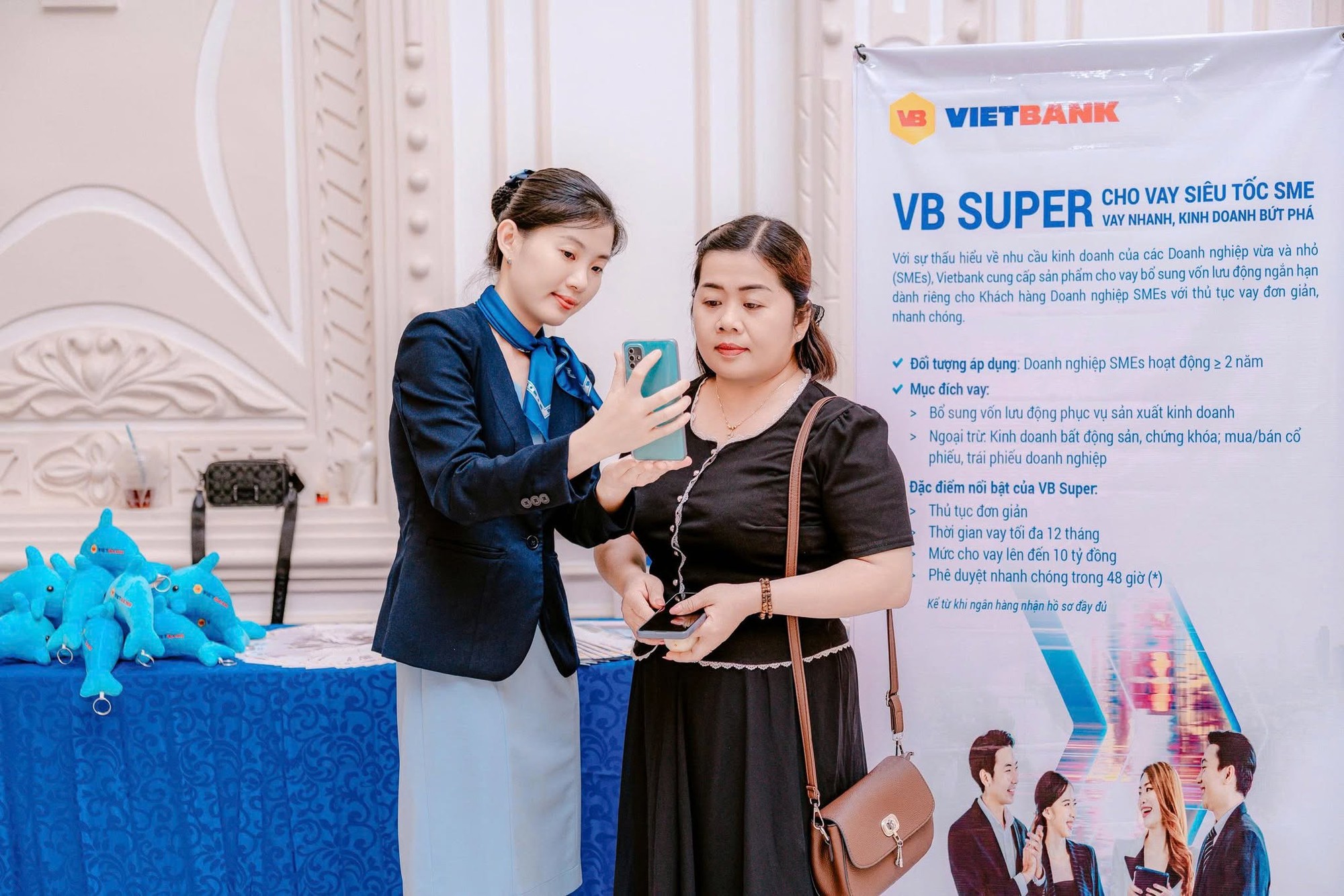 Vietbank triển khai g&oacute;i t&iacute;n dụng ưu đ&atilde;i 2.500 tỷ đồng, giảm l&atilde;i suất hỗ trợ doanh nghiệp - Ảnh 1.