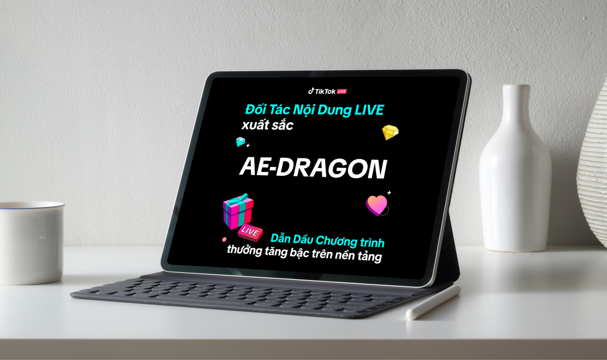 AE-Dragon - Đại l&yacute; LIVE hai năm tuổi với mạng lưới hơn 1.000 nh&agrave; s&aacute;ng tạo - Ảnh 1.