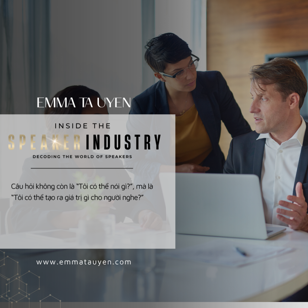 Inside The Speaker Industry - Decoding The World of Speaker: Giải mã các nhóm Diễn giả và vai trò phía sau sân khấu- Ảnh 4.