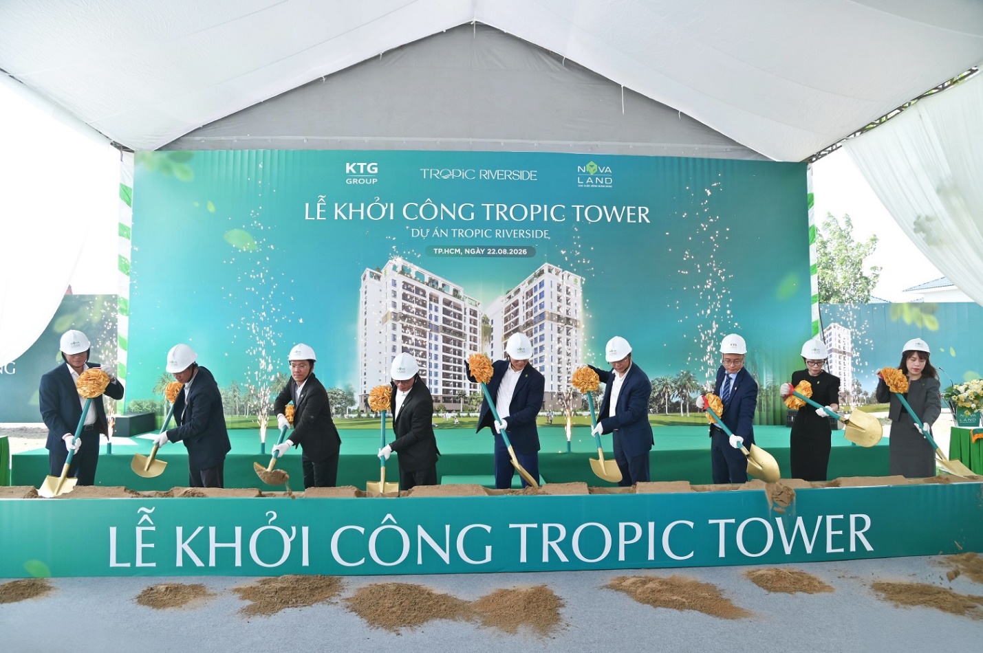 Novaland khởi c&ocirc;ng dự &aacute;n cao tầng ngay ga Long Trường của tuyến Thủ Thi&ecirc;m - Long Th&agrave;nh - Ảnh 1.