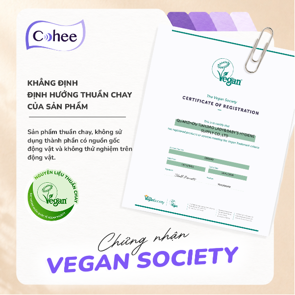 Cohee nâng chuẩn an toàn băng vệ sinh thuần chay- Ảnh 1.