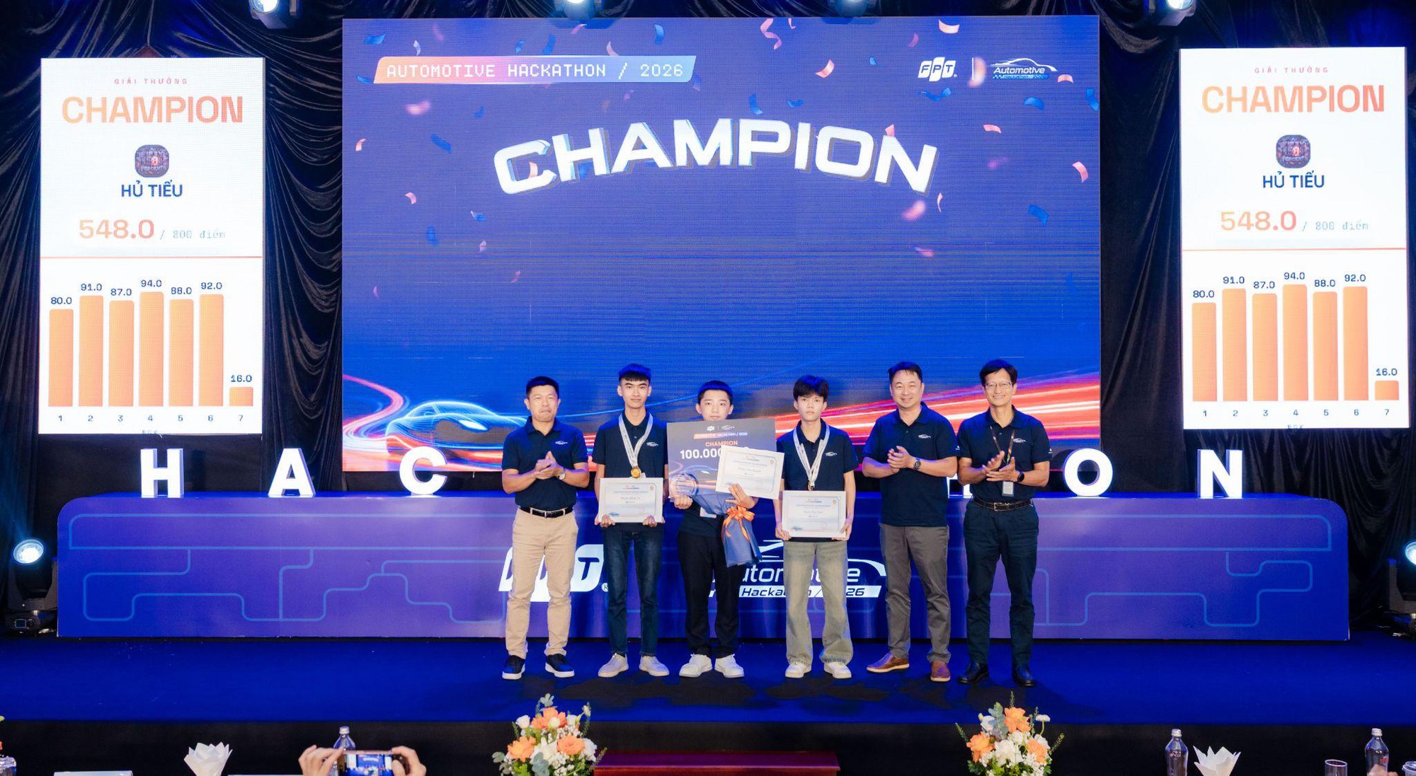 Nhiều s&aacute;ng kiến AI nổi bật xuất hiện tại Automotive Hackathon 2026 do FPT tổ chức - Ảnh 4.