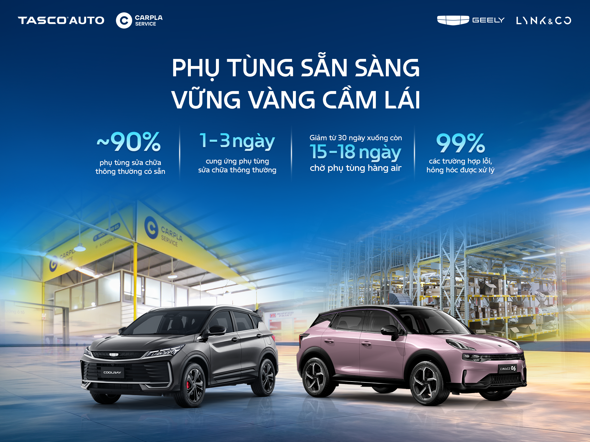 &rlm;Geely Việt Nam cải thiện hậu m&atilde;i, r&uacute;t ngắn thời gian chờ phụ t&ugrave;ng&rlm; - Ảnh 2.