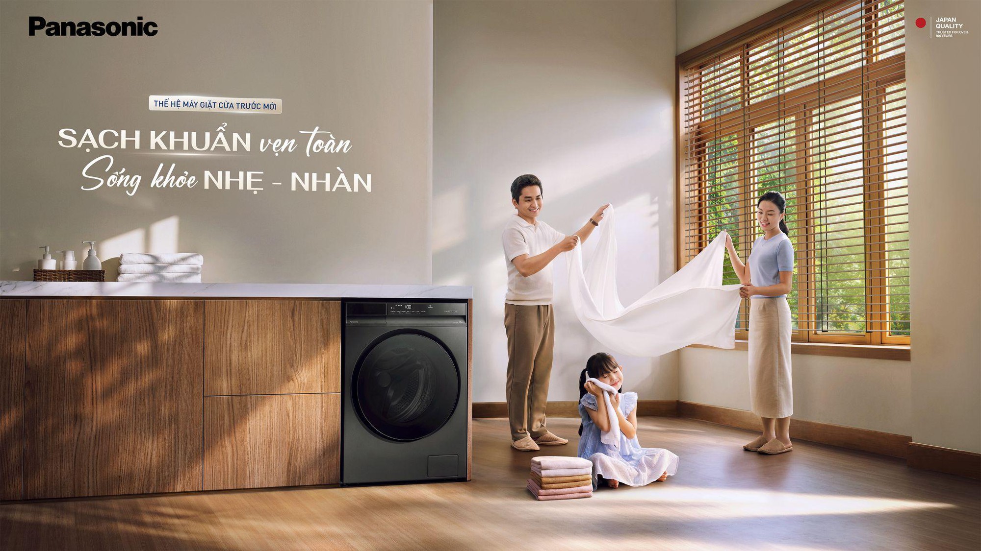 Panasonic tiếp tục khẳng định cam kết chăm s&oacute;c sức khỏe to&agrave;n diện với thế hệ m&aacute;y giặt mới - Ảnh 1.