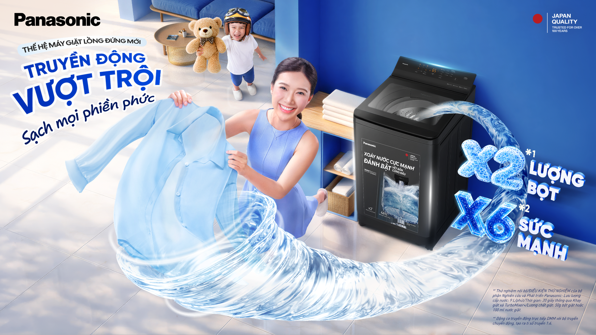 Panasonic tiếp tục khẳng định cam kết chăm s&oacute;c sức khỏe to&agrave;n diện với thế hệ m&aacute;y giặt mới - Ảnh 2.