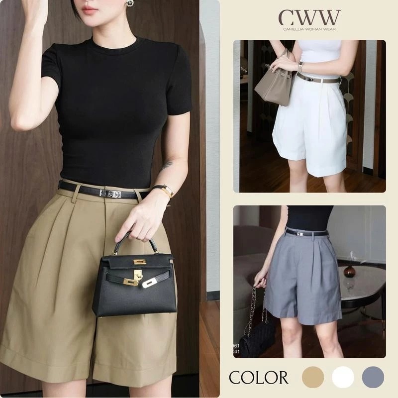 Quần Bermuda phong c&aacute;ch old money: Chỉ một thiết kế cũng đủ mặc đẹp suốt cả tuần  - Ảnh 8.
