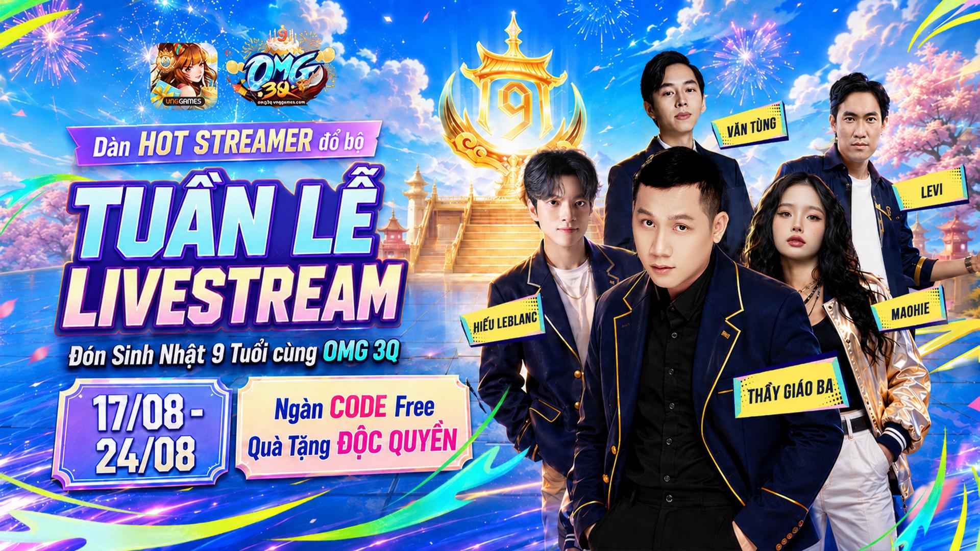 OMG 3Q xứng danh tượng đài game Tam Quốc với đại tiệc sinh nhật 9 tuổi bùng nổ - Ảnh 3.